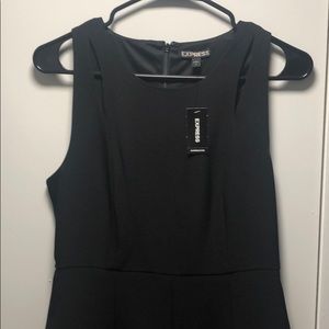 NWT, Express midi black dress